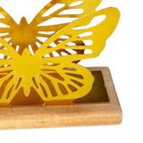 Maxbell Butterfly Napkin Holder for Table Tissue Dispenser for Home Hotel Kitchen Gold