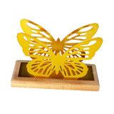 Maxbell Butterfly Napkin Holder for Table Tissue Dispenser for Home Hotel Kitchen Gold