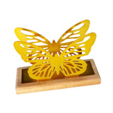 Maxbell Butterfly Napkin Holder for Table Tissue Dispenser for Home Hotel Kitchen Gold