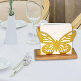 Maxbell Butterfly Napkin Holder for Table Tissue Dispenser for Home Hotel Kitchen Gold