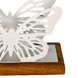 Maxbell Butterfly Napkin Holder for Table Tissue Dispenser for Home Hotel Kitchen White