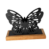 Maxbell Butterfly Napkin Holder for Table Tissue Dispenser for Home Hotel Kitchen Black