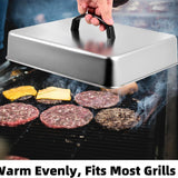 Maxbell Cheese Melting Dome Barbecue Tool Burger Cover for Grilling Patties Barbecue S