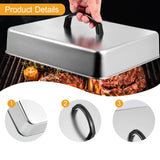 Maxbell Cheese Melting Dome Barbecue Tool Burger Cover for Grilling Patties Barbecue L