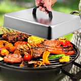 Maxbell Cheese Melting Dome Barbecue Tool Burger Cover for Grilling Patties Barbecue L
