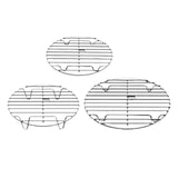 Maxbell Stainless Steel Steamer Rack Portable Steam Rack for Buffet Home Use Outdoor 21 cmx1.8 cm