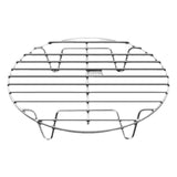 Maxbell Stainless Steel Steamer Rack Portable Steam Rack for Buffet Home Use Outdoor 21 cmx4.8 cm