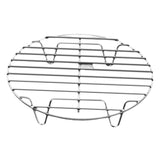 Maxbell Stainless Steel Steamer Rack Portable Steam Rack for Buffet Home Use Outdoor 21 cmx4.8 cm