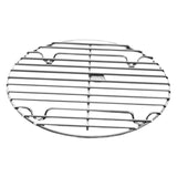 Maxbell Stainless Steel Steamer Rack Portable Steam Rack for Buffet Home Use Outdoor 24 cmx1.8 cm