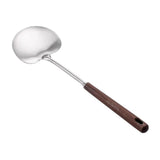 Maxbell Stainless Steel Wok Spatula Easy to Clean Cooking Utensil for Kitchen Frying 35cmx10.7cm