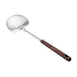 Maxbell Stainless Steel Wok Spatula Easy to Clean Cooking Utensil for Kitchen Frying 35cmx10.7cm