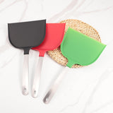 Maxbell Nylon Pancake Spatula Wide for Kitchen Utensil Electric Baking Pan Household Black