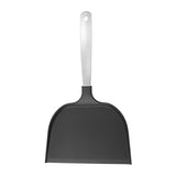 Maxbell Nylon Pancake Spatula Wide for Kitchen Utensil Electric Baking Pan Household Black