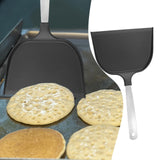 Maxbell Nylon Pancake Spatula Wide for Kitchen Utensil Electric Baking Pan Household Black