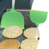 Maxbell Nylon Pancake Spatula Wide for Kitchen Utensil Electric Baking Pan Household Green