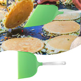 Maxbell Nylon Pancake Spatula Wide for Kitchen Utensil Electric Baking Pan Household Green