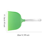 Maxbell Nylon Pancake Spatula Wide for Kitchen Utensil Electric Baking Pan Household Green