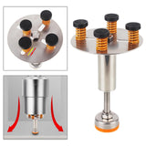 Maxbell Garbage Disposal Support Anti-slip Spare Parts Spring Shock Absorber Bracket Height 15cm to 19cm