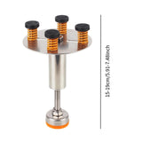 Maxbell Garbage Disposal Support Anti-slip Spare Parts Spring Shock Absorber Bracket Height 15cm to 19cm