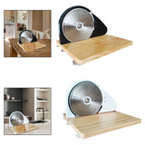 Maxbell Bread Slicer Adjustable Thickness Toast Cutting for Home Bakeries Commercial Black