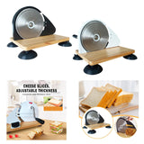 Bread Slicer Sturdy Manual Kitchen Bread Cutter for Commercial Bakeries Home Black