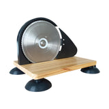 Bread Slicer Sturdy Manual Kitchen Bread Cutter for Commercial Bakeries Home Black