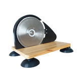 Bread Slicer Sturdy Manual Kitchen Bread Cutter for Commercial Bakeries Home Black