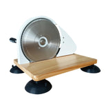 Bread Slicer Sturdy Manual Kitchen Bread Cutter for Commercial Bakeries Home White