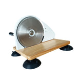 Bread Slicer Sturdy Manual Kitchen Bread Cutter for Commercial Bakeries Home White