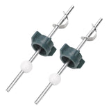 Maxbell 2Pcs Sink Drain Lift Rod Drain Stopper Assembly for Home Hotel Vanity Vessel without raw tape