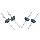 Maxbell 2Pcs Sink Drain Lift Rod Drain Stopper Assembly for Home Hotel Vanity Vessel without raw tape