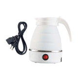 Maxbell Travel Folding Electric Kettle Fast Boiling Camping 600ml Electric Tea Maker White