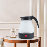 Maxbell Travel Folding Electric Kettle Fast Boiling Camping 600ml Electric Tea Maker black