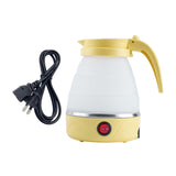 Maxbell Travel Folding Electric Kettle Fast Boiling Camping 600ml Electric Tea Maker yellow