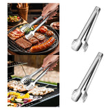 Maxbell Stainless Steel Serving Tongs Kitchen Tongs for Restaurant Serving Food Meat S