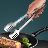 Maxbell Stainless Steel Serving Tongs Kitchen Tongs for Restaurant Serving Food Meat S