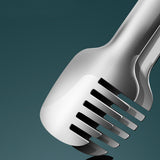 Maxbell Stainless Steel Serving Tongs Kitchen Tongs for Restaurant Serving Food Meat S