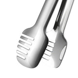 Maxbell Stainless Steel Serving Tongs Kitchen Tongs for Restaurant Serving Food Meat L