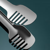 Maxbell Stainless Steel Serving Tongs Kitchen Tongs for Restaurant Serving Food Meat L