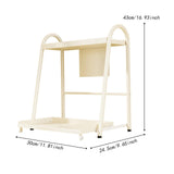 Maxbell Water Cup Display Rack Multifunctional 2 Layers for Home Office Space Saving S