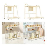 Maxbell Water Cup Display Rack Multifunctional 2 Layers for Home Office Space Saving S