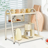 Maxbell Water Cup Display Rack Multifunctional 2 Layers for Home Office Space Saving S