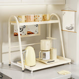 Maxbell Water Cup Display Rack Multifunctional 2 Layers for Home Office Space Saving S
