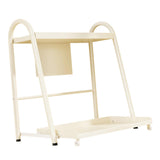 Maxbell Water Cup Display Rack Multifunctional 2 Layers for Home Office Space Saving L