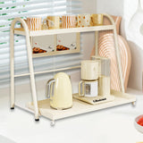 Maxbell Water Cup Display Rack Multifunctional 2 Layers for Home Office Space Saving L