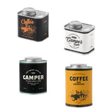 Maxbell Coffee Canister Pantry Storage Food Storage Container for Cereal Sugar Salts Style A