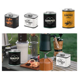 Maxbell Coffee Canister Pantry Storage Food Storage Container for Cereal Sugar Salts Style A