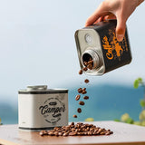 Maxbell Coffee Canister Pantry Storage Food Storage Container for Cereal Sugar Salts Style A