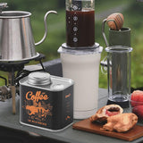 Maxbell Coffee Canister Pantry Storage Food Storage Container for Cereal Sugar Salts Style A