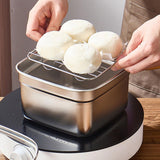 Maxbell Small Deep Fryer Pot Outdoor Lid Fryer with Basket for Vegetables Fish Fries